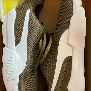 Puma Cell Vorto Gleam Womens Sneakers Shoes Casual - Green - Size 10